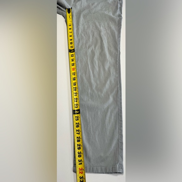 Rhone Mens Everyday Five Pocket Pants Gray Size 40X32 Golf Classic Straight Leg - Picture 11 of 12